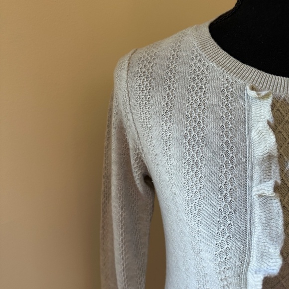 **HALOGEN* Gray Long Sleeve Sweater Size XS - Picture 3 of 8